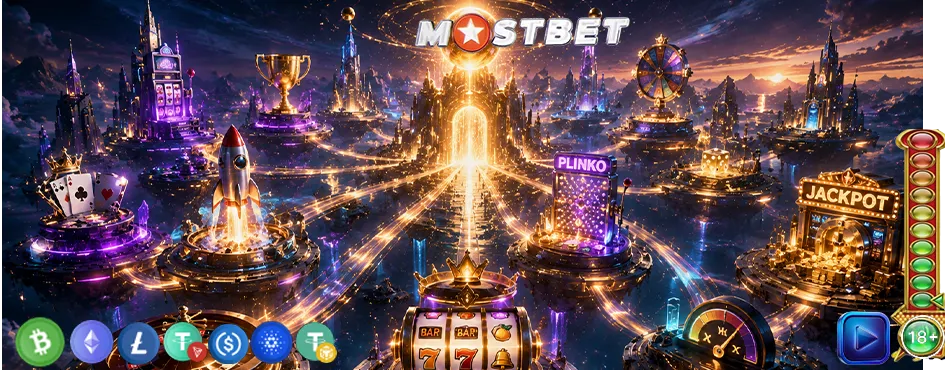 Casino Games Available at Mostbet